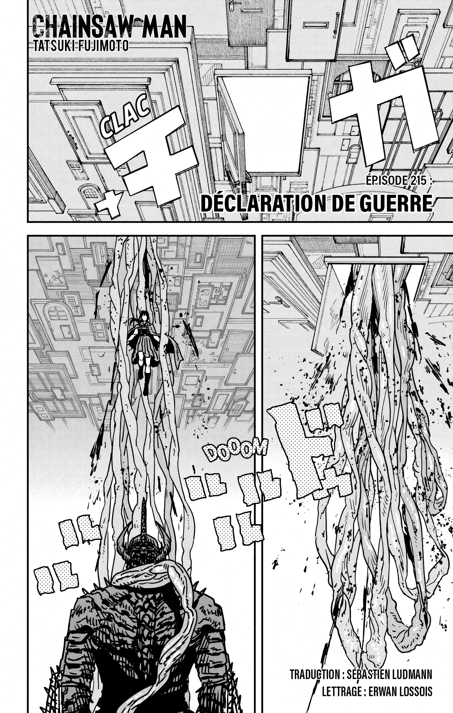 Chainsaw Man [Version officielle] Chapter 215 Scan VF / FR